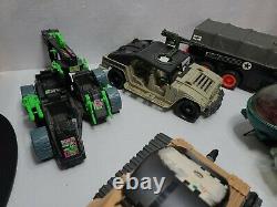 VINTAGE 1980'S HASBRO GI JOE VEHICLES LOT! Incomplete, Parts, as is