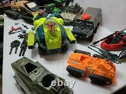 VINTAGE 1980'S HASBRO GI JOE VEHICLES LOT! Incomplete, Parts, as is