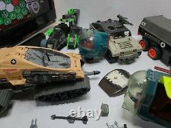 VINTAGE 1980'S HASBRO GI JOE VEHICLES LOT! Incomplete, Parts, as is