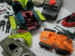 VINTAGE 1980'S HASBRO GI JOE VEHICLES LOT! Incomplete, Parts, as is