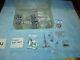Vintage Battery Operated Wood Dumas Model Toy Boat Parts Lot Huge Rc Remote Con
