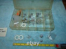 VINTAGE BATTERY OPERATED WOOD Dumas Model Toy BOAT PARTS LOT HUGE RC Remote con