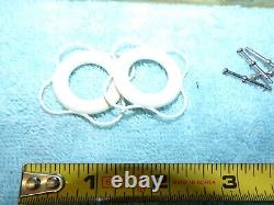 VINTAGE BATTERY OPERATED WOOD Dumas Model Toy BOAT PARTS LOT HUGE RC Remote con