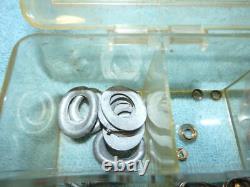 VINTAGE BATTERY OPERATED WOOD Dumas Model Toy BOAT PARTS LOT HUGE RC Remote con