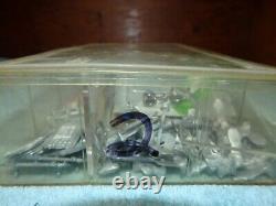 VINTAGE BATTERY OPERATED WOOD Dumas Model Toy BOAT PARTS LOT HUGE RC Remote con