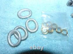 VINTAGE BATTERY OPERATED WOOD Dumas Model Toy BOAT PARTS LOT HUGE RC Remote con