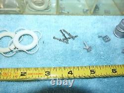 VINTAGE BATTERY OPERATED WOOD Dumas Model Toy BOAT PARTS LOT HUGE RC Remote con