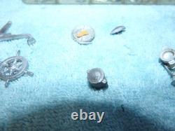 VINTAGE BATTERY OPERATED WOOD Dumas Model Toy BOAT PARTS LOT HUGE RC Remote con