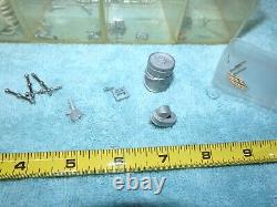 VINTAGE BATTERY OPERATED WOOD Dumas Model Toy BOAT PARTS LOT HUGE RC Remote con