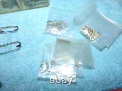 VINTAGE BATTERY OPERATED WOOD Dumas Model Toy BOAT PARTS LOT HUGE RC Remote con