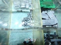 VINTAGE BATTERY OPERATED WOOD Dumas Model Toy BOAT PARTS LOT HUGE RC Remote con
