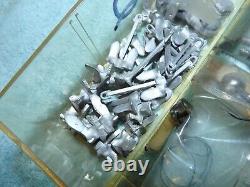VINTAGE BATTERY OPERATED WOOD Dumas Model Toy BOAT PARTS LOT HUGE RC Remote con