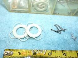 VINTAGE BATTERY OPERATED WOOD Dumas Model Toy BOAT PARTS LOT HUGE RC Remote con