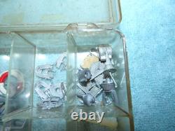 VINTAGE BATTERY OPERATED WOOD Dumas Model Toy BOAT PARTS LOT HUGE RC Remote con