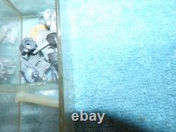 VINTAGE BATTERY OPERATED WOOD Dumas Model Toy BOAT PARTS LOT HUGE RC Remote con