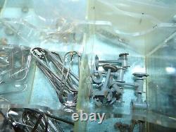 VINTAGE BATTERY OPERATED WOOD Dumas Model Toy BOAT PARTS LOT HUGE RC Remote con