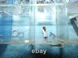 VINTAGE BATTERY OPERATED WOOD Dumas Model Toy BOAT PARTS LOT HUGE RC Remote con