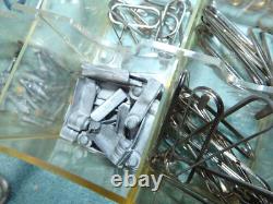 VINTAGE BATTERY OPERATED WOOD Dumas Model Toy BOAT PARTS LOT HUGE RC Remote con