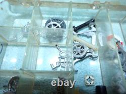 VINTAGE BATTERY OPERATED WOOD Dumas Model Toy BOAT PARTS LOT HUGE RC Remote con