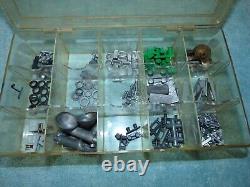 VINTAGE BATTERY OPERATED WOOD Dumas Model Toy BOAT PARTS LOT HUGE RC Remote con