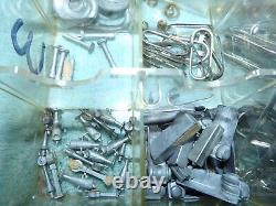 VINTAGE BATTERY OPERATED WOOD Dumas Model Toy BOAT PARTS LOT HUGE RC Remote con