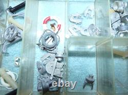 VINTAGE BATTERY OPERATED WOOD Dumas Model Toy BOAT PARTS LOT HUGE RC Remote con