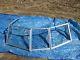 Vintage Boat Windshield 5 Sections Front Walk-thru With Side Windows