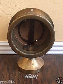 Vintage Brass Boat Ships Clock Housing Parts Repair