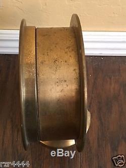 Vintage Brass Boat Ships Clock Housing Parts Repair