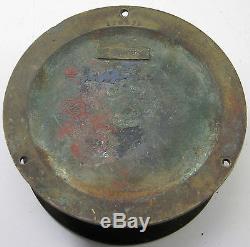 Vintage Brass Chelsea Us Navy Military Deck Clock No 2 Boat Ships Clock Parts