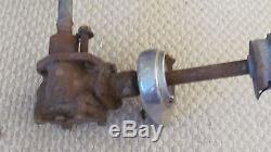 Vintage Chris Craft Steering Box And Chrome Piece