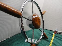 Vintage Chris Craft Wheel 18 Inch Splined Free Shipping