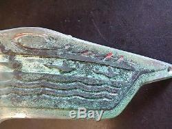 VINTAGE Chris Craft BOW PLATE APRON