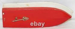 VINTAGE Fleet Line Fiesta Queen Speed Boat 1950s Japan batteryOp C5 parts/restor