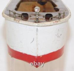 VINTAGE Fleet Line Fiesta Queen Speed Boat 1950s Japan batteryOp C5 parts/restor