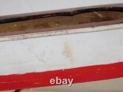 VINTAGE Fleet Line Fiesta Queen Speed Boat 1950s Japan batteryOp C5 parts/restor