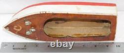 VINTAGE Fleet Line Fiesta Queen Speed Boat 1950s Japan batteryOp C5 parts/restor