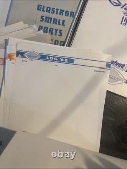 VINTAGE GLASTRON BOAT COMPANY CATOLOG PARTS MANUAL BOOK 1970's Sales Sailing