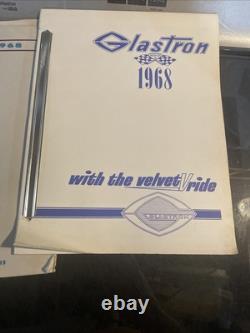 VINTAGE GLASTRON BOAT COMPANY CATOLOG PARTS MANUAL BOOK 1970's Sales Sailing