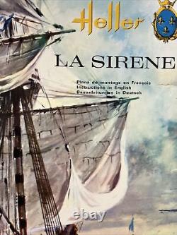 VINTAGE HELLER 915 LA SIRENE GALLEON 1200 SCALE PARTS Are SEALED VERY RARE