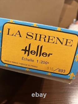 VINTAGE HELLER 915 LA SIRENE GALLEON 1200 SCALE PARTS Are SEALED VERY RARE