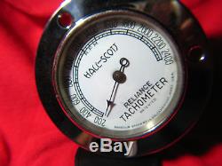 VINTAGE Hall Scott Tachometer NEW with Instructions Barbour Stockwell Co