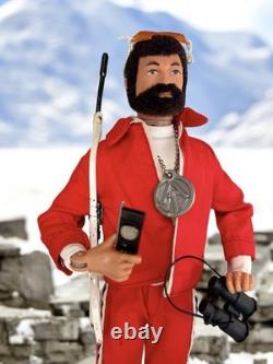 VINTAGE Hybrid Custom GI JOE ADVENTURE TEAM Snow Trooper Action Man 1970s
