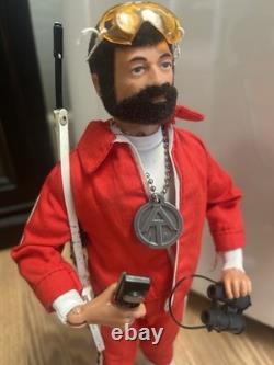 VINTAGE Hybrid Custom GI JOE ADVENTURE TEAM Snow Trooper Action Man 1970s