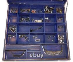 VINTAGE K&O toy model motor boat DEALER store display box of Parts with CONTENTS