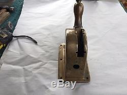 Vintage Large Brass Boat Or Yacht Control, Working, Excellent Condition