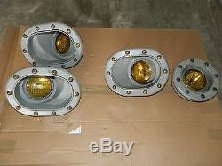 Vintage Lot Of Morse Boat Marine Docking Lights And Others Industrial Retro
