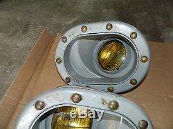 Vintage Lot Of Morse Boat Marine Docking Lights And Others Industrial Retro