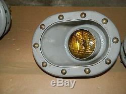 Vintage Lot Of Morse Boat Marine Docking Lights And Others Industrial Retro