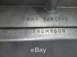 VINTAGE MICKEY THOMPSON 429 460 FORD HARDIN MARINE VALVE COVERS FLAT BOTTOM BOAT